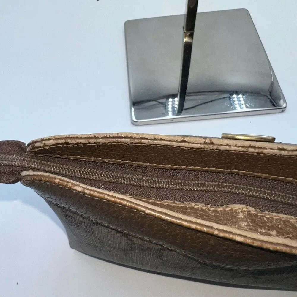Gucci Vintage Accessory Collection GG Supreme Canvas Cosmetic Pouch